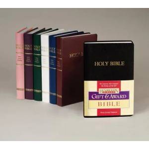 KJV Gift & Award Bible, Imitation Leather, Black | Hendrickson Publishers (ISBN: 9781598560206)