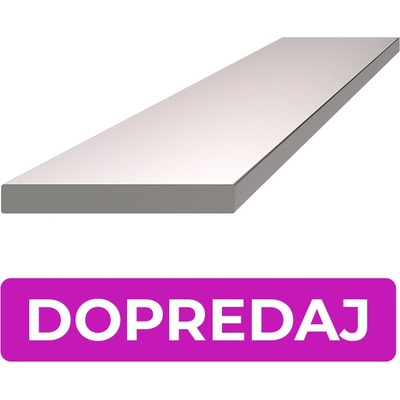 DOPRODEJ Plochá tyč 40 x 5 x 2000 mm, broušená AISI 304