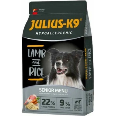 Julius-K9 Hypoallergenic Senior/Light Lamb & Rice 2 x 12 kg