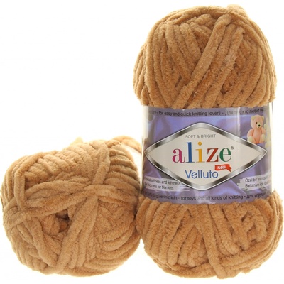 Alize Velluto 429 pískově hnědá