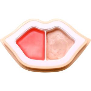 KOCOSTAR Скраб и олио за устни Peach Duoduo, 43 g - baby