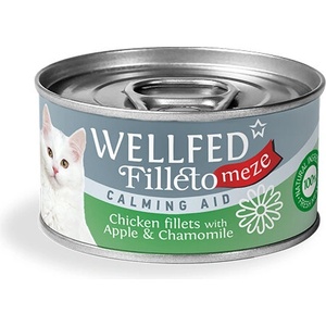 WELLFED Гурме за котки Wellfed Filleto Meze Calming Aid, 70 гр