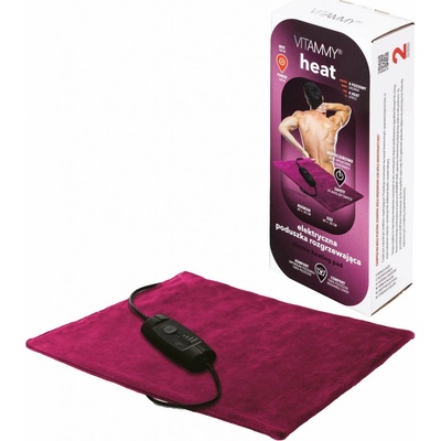 VITAMMY HEAT Elektrická vyhrievacia podložka, ruby červená