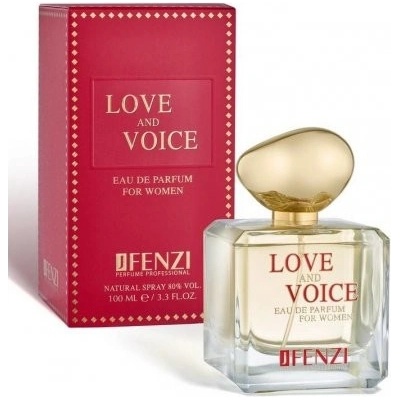 J' Fenzi Love and Voice parfumovaná voda dámska 100 ml