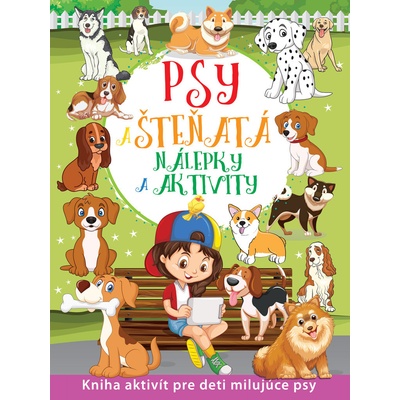 Psy a šteňatá nálepky a aktivity