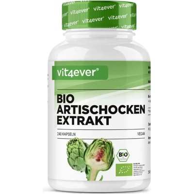 Vit4ever BIO extrakt Artyčok 2,5% Cynarin 240 kapslí