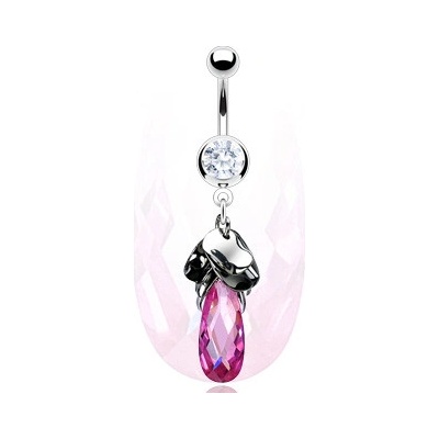 Marre piercing do pupíku penízky HW10349