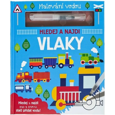 Svojtka Vlaky Maľovanie vodou