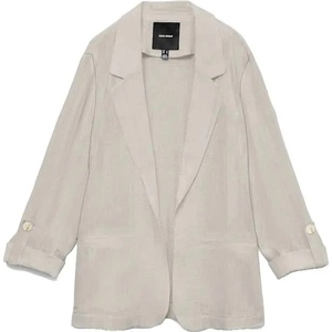 VERO MODA Сако Vero moda Rosie 3/4 Loose blazer - Beige (Moonbeam)