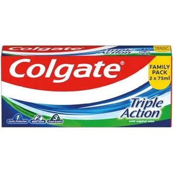 Colgate Triple Action 2 x 75 ml