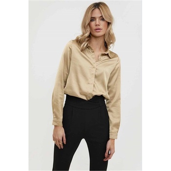 Madmext Дамска риза mg1103 - Бежова 305932 (305932_Бежов)