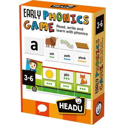 Headu Образователен комплект Headu - Montessori, Начална фонетична игра (HEN57649)