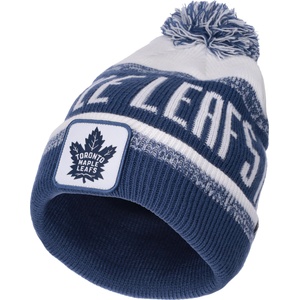 FANATICS Toronto maple leafs thrive cuffed pom beanie синьо, бяло uni (04cs-716c-2gz-xan)