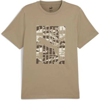 PUMA Тениска Puma Men's Graphics Camo Regular Fit T-Shirt - Oak