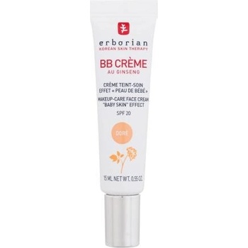 Erborian BB krém SPF 20 BB Creme Make-up Care Face Cream Dore 15 ml