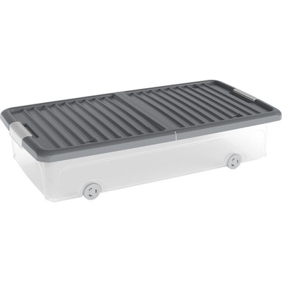 Kis box s víkem L 35 L 39 x 79 x 17 cm průsvitná – Hledejceny.cz