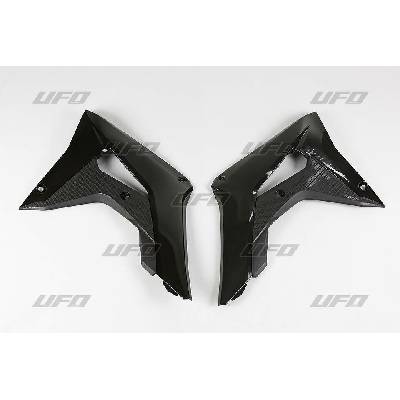 UFO kryty chladiče HONDA CRF 250R 18-21, CRF 450R 17-20 barva černá