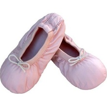 Baby Ballet Slippers kožené capáčky Cheeky Little Soles pink