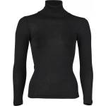 Engel Мъжко копринено термобельо Engel Roll-neck L/S Merino base layer - Black - размер 46/48 (EU) (014-1428-0214)