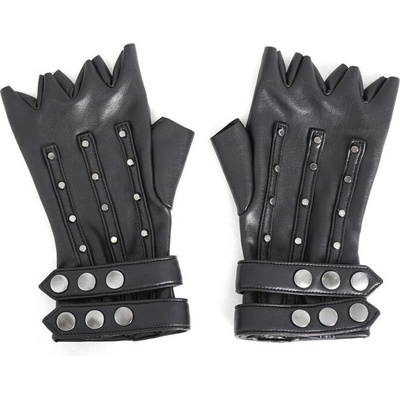DEVIL FASHION rukavice bezprsté Punk GE027 – Zboží Dáma