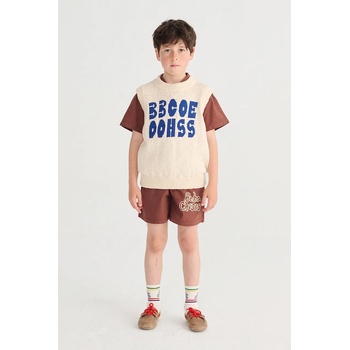 Bobo Choses Детски памучен къс панталон Bobo Choses Bobo Choses By Hand (126AC145)