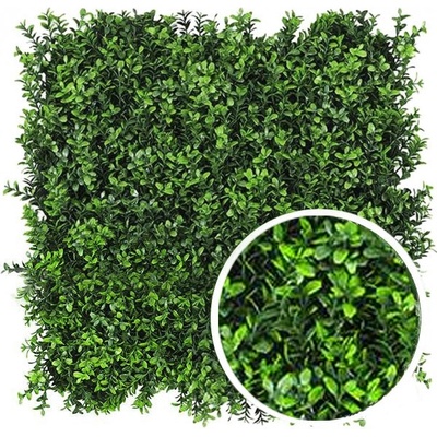 Umelý živý plot BUXUS LONG PREMIUM, 100x100cm, plocha 1m2