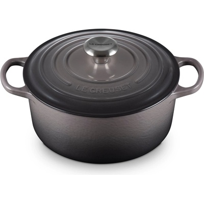 Le Creuset Съдове за готвене SIGNATURE 24 см, 4, 2 л, FLINT, чугун, Le Creuset (LECR21177244442430)