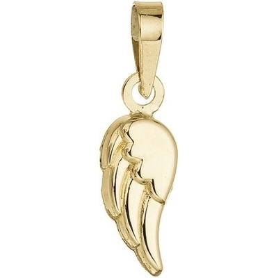 Evolution Group Zlatý 14 karátový přívěsek křídlo anděla 94A00013