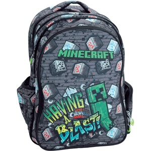 Kids movie heroes Ученическа раница Minecraft Having a Blast