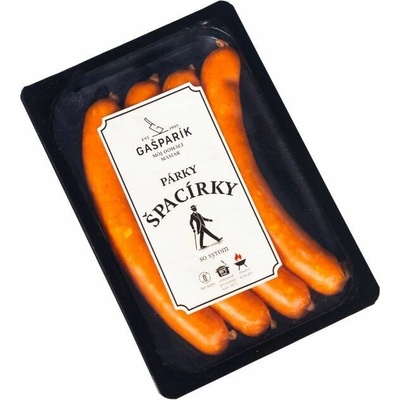 Gašparík párky Špacírky so syrom 240 g