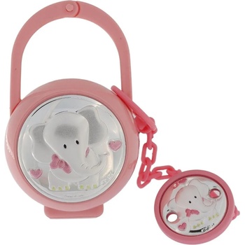 Image 1 of Кутийка с клипс за залъгалка - слонче (ae0546-r)