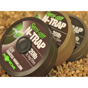 Korda šnúra N-TRAP Semi Stiff Silt 20m 20lb