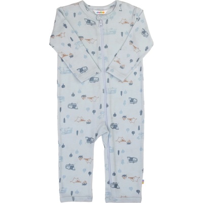 Joha Детско ежедневно термо бельо Joha Kid's Jumpsuit Everyday base layer - Light Blue - размер 70 (714-1918-0113)