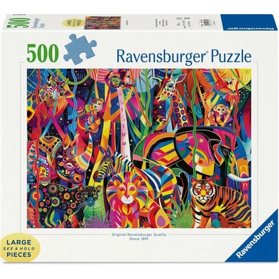RAVENSBURGER Farebná džungľa XXL 500 dielov