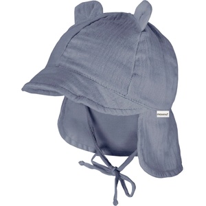 maximo Шапка с козирка maximo Baby's Bonnet with Ear and Neck Protection Cap - Flint Stone - размер 45 cm (904-1843-1214)