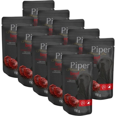 Piper Platinum Pure hovězí a hnědá rýže 10 x 150 g