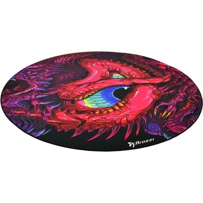 AROZZI Zona Floorpad kulatá 121 cm dračí design