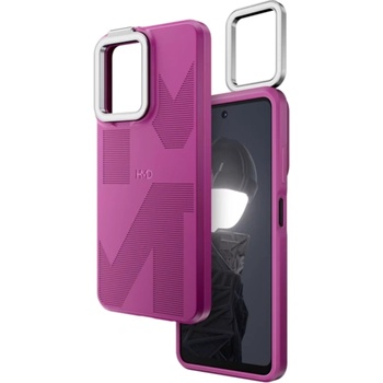 Nokia HMD Fusion Flashy Outfit Pink - смарт калъф с LED light ring, RGB контрол (8P00000329)