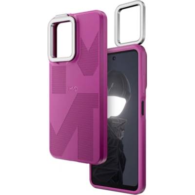 Nokia HMD Fusion Flashy Outfit Pink - смарт калъф с LED light ring, RGB контрол (8P00000329)