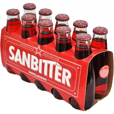 Sanpellegrino sanbitter rosso limonáda 10 x 100 ml