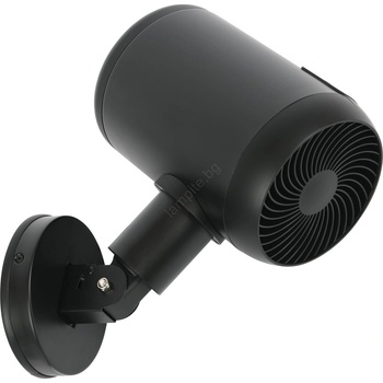 Lucci Air 21612649 - Стенен вентилатор JET 32W/230V черен + дистанционно управление (FAN00305)