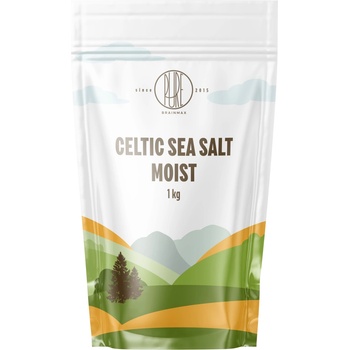 BrainMax Pure Celtic Sea Salt Moist Keltská morská soľ vlhká 1000 g