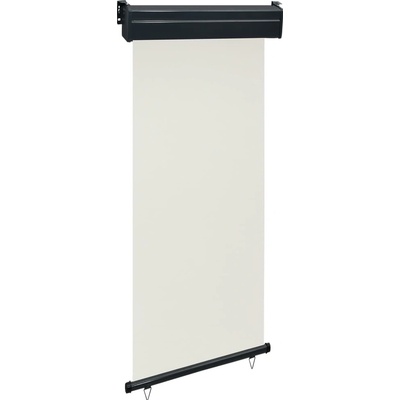 vidaXL Balkonová zástěna 85 x 250 cm krémová