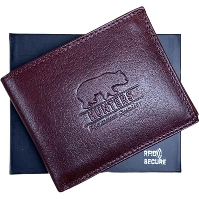 Hunters wine RFID secure pánská kožená
