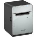 Epson TM-L100 C31CJ52121 принтер за етикети, 8 точки/мм (203 dpi), нож, без подложка, USB, Lightning, BT, Ethernet, черен (C31CJ52121)