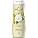 Attitude Detské telové mydlo a šampón 2v1 s vôňou Melónu a Kokosu Little leaves 473 ml