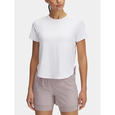 UNDER ARMOUR LAUNCH ELITE SHORTSLEEVE 1389564-100 BÍLÁ