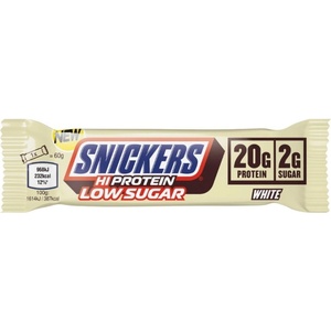 Snickers and Mars Snickers Hi-Protein Bar | Low Sugar [57 грама] Бял шоколад