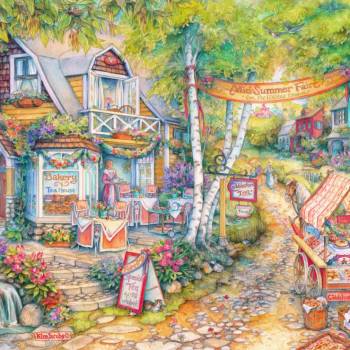 Grafika - Puzzle Cobblestone Inn - 1 000 piese