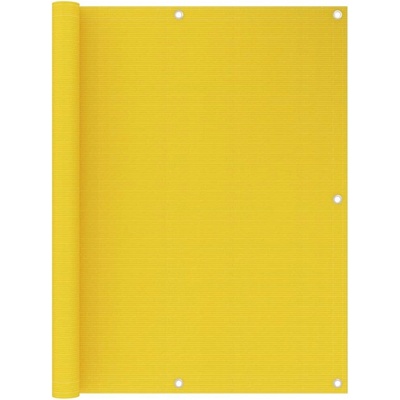 zahrada-XL Balkónová zástěna žlutá 120 x 300 cm HDPE 311000